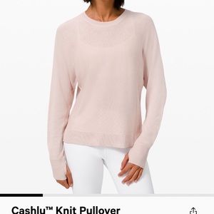 Lululemon Cashlu knit pullover